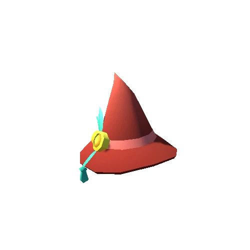 Wizard Hat 05 Red